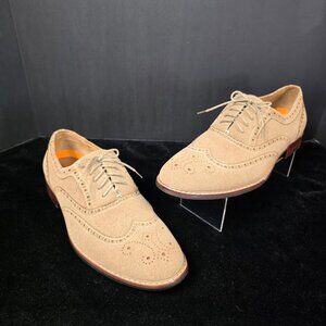 NWOT Ferro Aldo Men's Sz 8.5 Classic Wingtip Dress Shoes